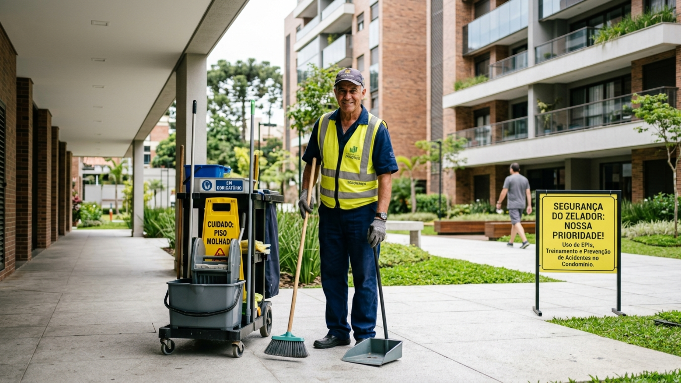 You are currently viewing Segurança no Trabalho para Zeladores de Condomínio Predial